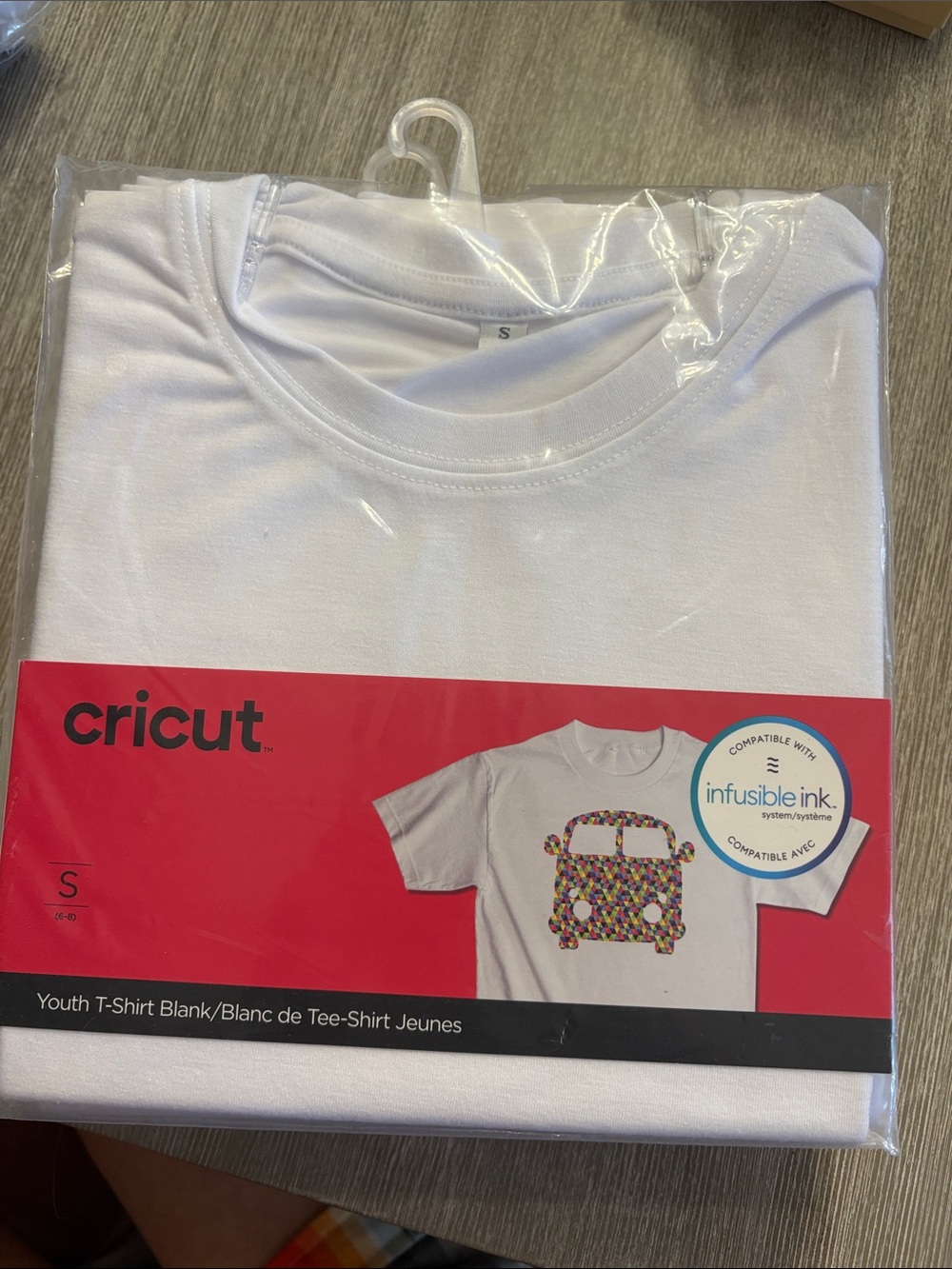 Cricut Youth White Short Sleeve T-Shirt - White